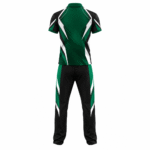Green Chevron Cricket Uniform